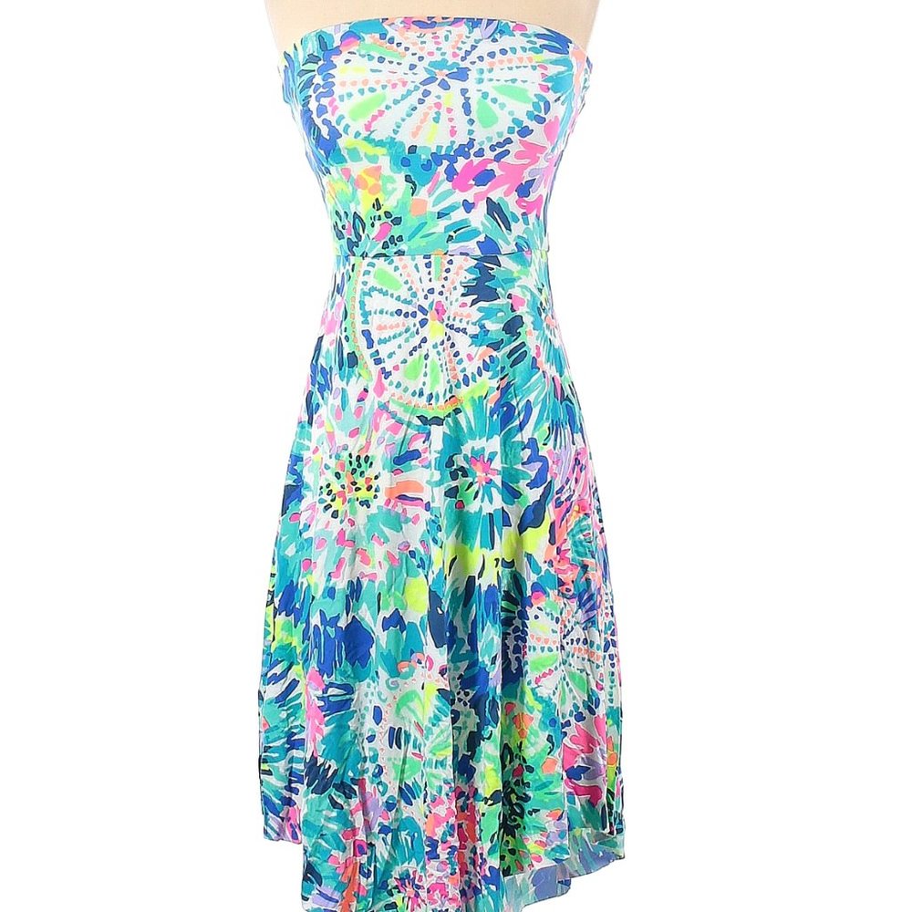 Lilly Pulitzer Strapless Dress, Size Small